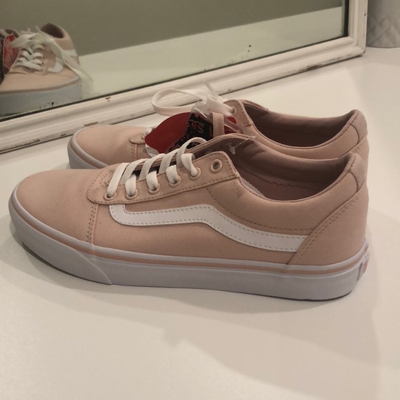 vans grey and rose gold